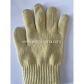 Aramid Heat Resistant Level 500 Celsiusdgree Cotton Liner Safety Work Glove double layer